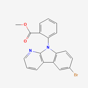 Methyl 2-(6-bromopyrido[2,3-b]indol-9-yl)benzoate