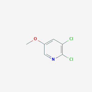 molecular formula C6H5Cl2NO B1387956 2,3-二氯-5-甲氧基吡啶 CAS No. 885168-12-7