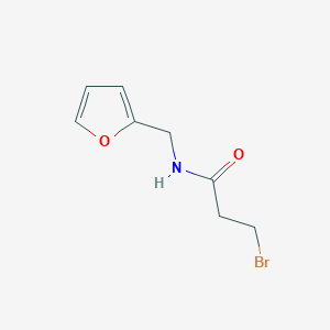 3-bromo-N-(furan-2-ylmethyl)propanamide