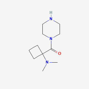 [1-(Dimethylamino)cyclobutyl]-piperazin-1-ylmethanone