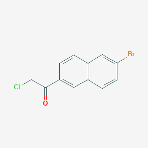 1-(6-bromo-2-naphthalenyl)-2-chloroEthanone