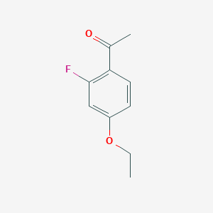 B1387969 1-(4-Ethoxy-2-fluorophenyl)ethanone CAS No. 851667-22-6