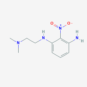 3-N-[2-(dimethylamino)ethyl]-2-nitrobenzene-1,3-diamine