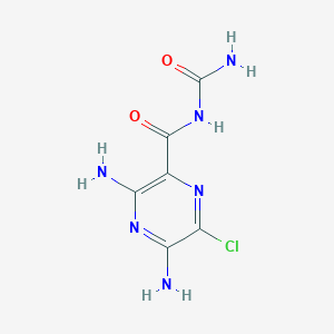 3,5-diamino-N-carbamoyl-6-chloropyrazine-2-carboxamide