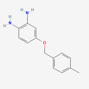 4-[(4-Methylphenyl)methoxy]benzene-1,2-diamine