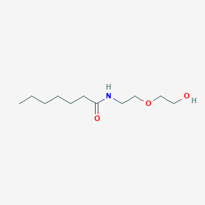 N-(2-hydroxyethoxyethyl)-heptan-amide