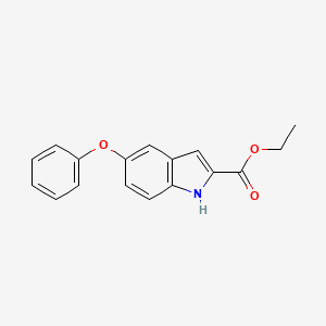 ethyl 5-phenoxy-1H-indole-2-carboxylate