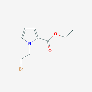 Ethyl 1-(2-bromoethyl)-1H-pyrrole-2-carboxylate