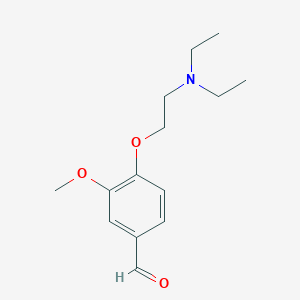 4-(2-(Diethylamino)ethoxy)-3-methoxybenzaldehyde