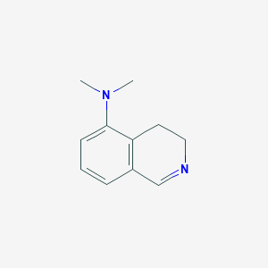 molecular formula C11H14N2 B13879875 N,N-dimethyl-3,4-dihydroisoquinolin-5-amine 