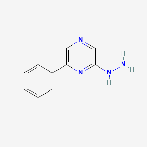 (6-Phenylpyrazin-2-yl)hydrazine