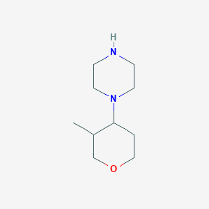 1-(3-Methyloxan-4-yl)piperazine