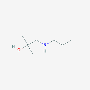 molecular formula C7H17NO B1388007 2-Methyl-1-(propylamino)propan-2-ol CAS No. 815608-03-8