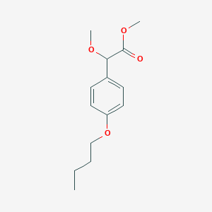 Methyl 2-(4-butoxyphenyl)-2-methoxyacetate