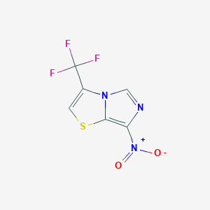 7-Nitro-3-(trifluoromethyl)imidazo[5,1-b][1,3]thiazole