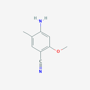 4-Amino-2-methoxy-5-methylbenzonitrile