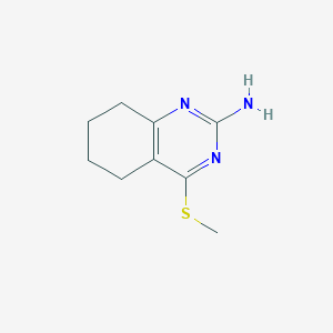 4-Methylsulfanyl-5,6,7,8-tetrahydroquinazolin-2-amine