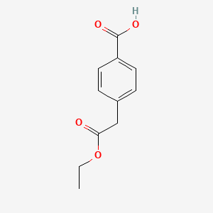 4-(2-Ethoxy-2-oxoethyl)benzoic acid