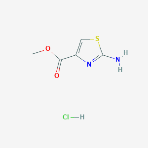 molecular formula C5H7ClN2O2S B13880230 Methyl 2-aminothiazole-4-carboxylate hydrochloride 