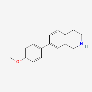 7-(4-Methoxyphenyl)-1,2,3,4-tetrahydroisoquinoline