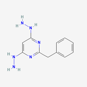 (2-Benzyl-6-hydrazinylpyrimidin-4-yl)hydrazine