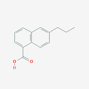 6-Propylnaphthalene-1-carboxylic acid