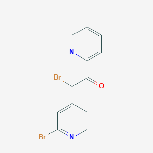 2-Bromo-2-(2-bromopyridin-4-yl)-1-pyridin-2-ylethanone