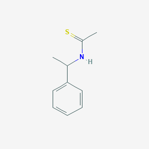 N-(1-phenylethyl)Ethanethioamide