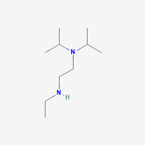 molecular formula C10H24N2 B13880393 1,2-Ethanediamine, N'-ethyl-N,N-bis(1-methylethyl)- CAS No. 89317-23-7