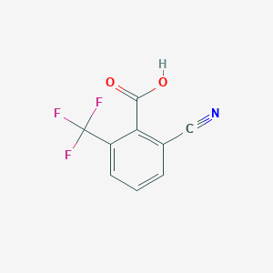 2-Cyano-6-(trifluoromethyl)benzoic acid