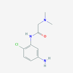 N-(5-amino-2-chlorophenyl)-2-(dimethylamino)acetamide