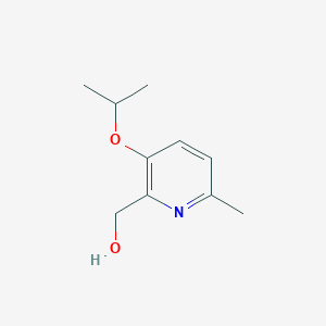 {6-Methyl-3-[(1-methylethyl)oxy]-2-pyridinyl}methanol