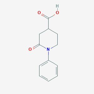 2-Oxo-1-phenylpiperidine-4-carboxylic acid