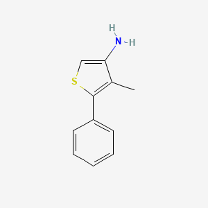 4-Methyl-5-phenylthiophen-3-amine