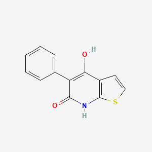 4-Hydroxy-5-phenyl-7H-thieno[2,3-B]pyridin-6-one