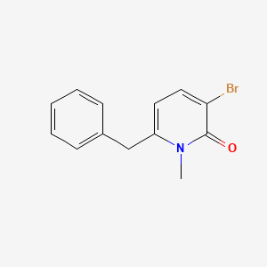 6-benzyl-3-bromo-1-methylpyridin-2(1H)-one