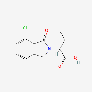 2-(7-Chloro-1-oxoisoindolin-2-yl)-3-methylbutanoic acid