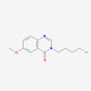 3-(4-Chlorobutyl)-6-methoxyquinazolin-4-one