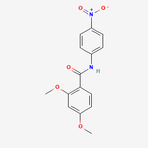 2,4-dimethoxy-N-(4-nitrophenyl)benzamide