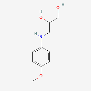 1-(4-Methoxyphenyl)aminopropane-2,3-diol