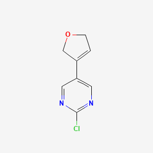 2-Chloro-5-(2,5-dihydrofuran-3-yl)pyrimidine