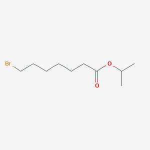 molecular formula C10H19BrO2 B13880940 Iso-propyl 7-bromoheptanoate 