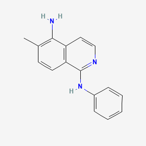 6-methyl-1-N-phenylisoquinoline-1,5-diamine