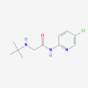 2-(tert-butylamino)-N-(5-chloropyridin-2-yl)acetamide