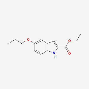 ethyl 5-propoxy-1H-indole-2-carboxylate