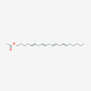 (5Z,8Z,11Z,14Z)-icosa-5,8,11,14-tetraenyl acetate