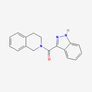 3,4-dihydro-1H-isoquinolin-2-yl(1H-indazol-3-yl)methanone