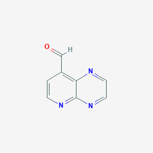 molecular formula C8H5N3O B1388114 Pyrido[2,3-b]pyrazine-8-carbaldehyde CAS No. 933716-73-5