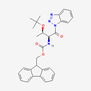 molecular formula C29H30N4O4 B1388115 Fmoc-Thr(tBu)-Bt CAS No. 1126433-39-3