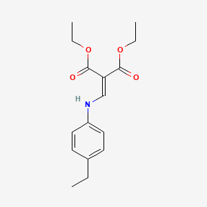 Diethyl 2-[(4-ethylanilino)methylidene]propanedioate